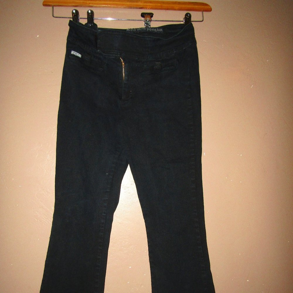 Black Velcro pants